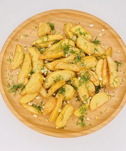 Картопля по-селянські з часником
